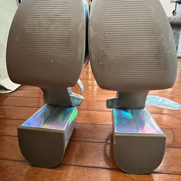 Steve Madden Iridescent Platform Heels - Picture 6 of 7